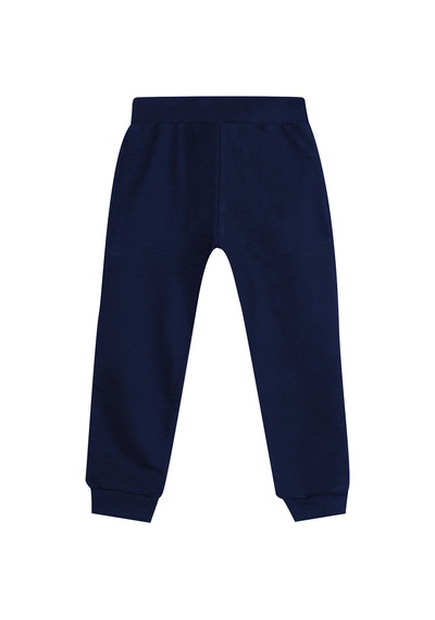 Denokids Unisex Kız Erkek Çocuk Lacivert Basic Eşofman Altı Renkli
