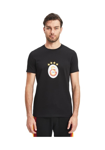Gsstore Galatasaray Lisanslı Arma T-shirt Siyah