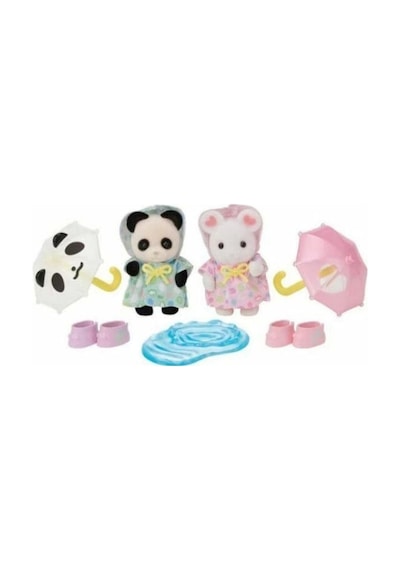 5748 Sylvanian Families Anaokulu Arkadaşları Yağmurlu Gün İkilisi +4 Yaş