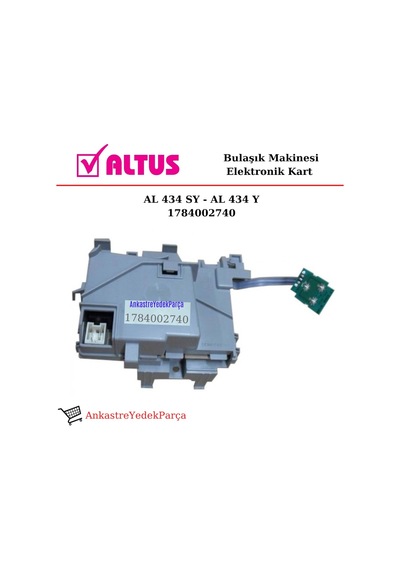 Altus Uyumlu Bulaşık Makinesi Elektronik Kart Al 434 Sy 1784002740 - 487672605