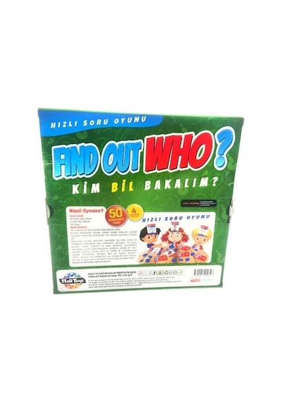Kim Bil Bakalım Bilgi Ve Zeka Oyunu Find Out Who