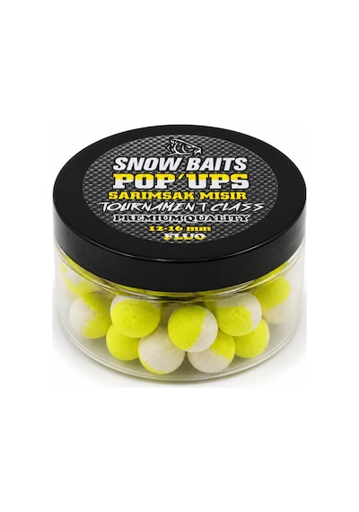 Snow Baits Yüzen Pop-up 12-16 Mm Sarımsak-süt Mısır
