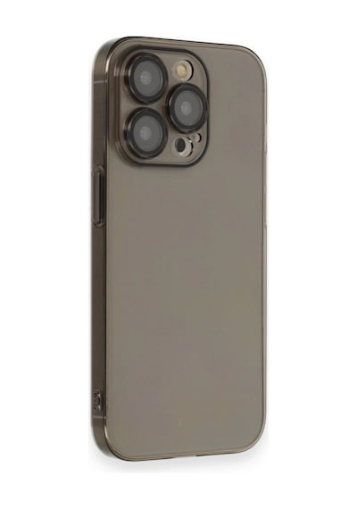 Apple  Uyumlu  iPhone 13 Pro Kılıf Armada Lensli Kapak - Siyah,