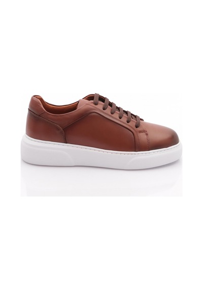 Dgn Tito Erkek Sneakers Ayakkabi Taba Beyaz