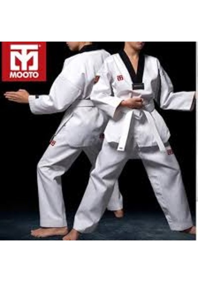 Dosports Mooto Siyah Yaka Taekwondo Elbisesi