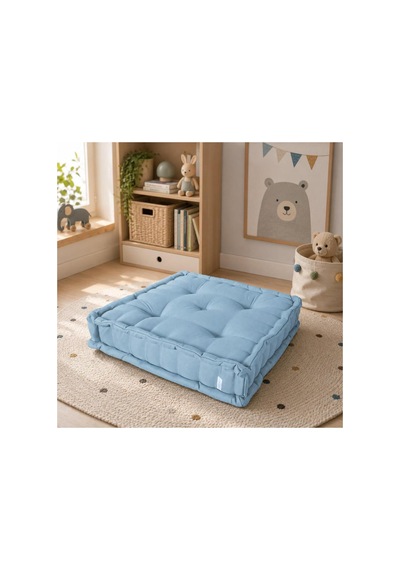 Bisküvi Minder Babyblue Açık Mavi