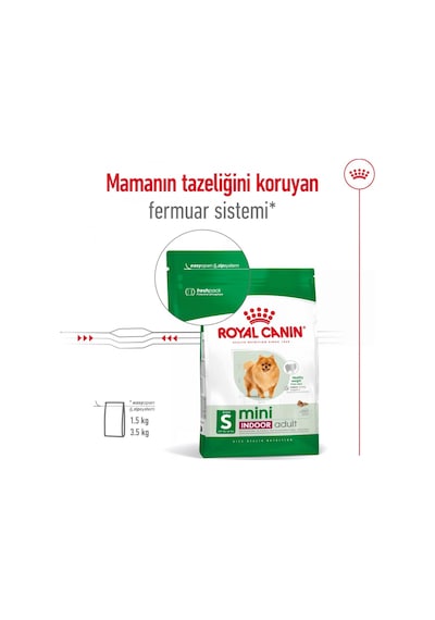 Royal Canin Mini Indoor Yetişkin Köpek Maması 1500 G