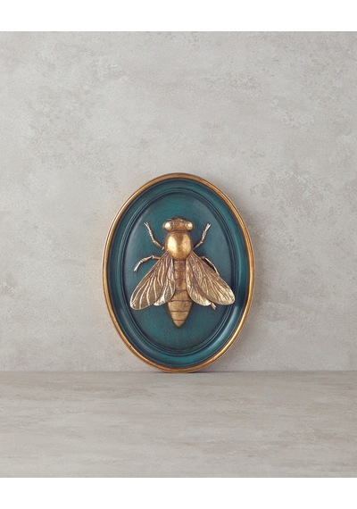 English Home Fly Polyresin Duvar Aksesuarı Yağ Yeşili