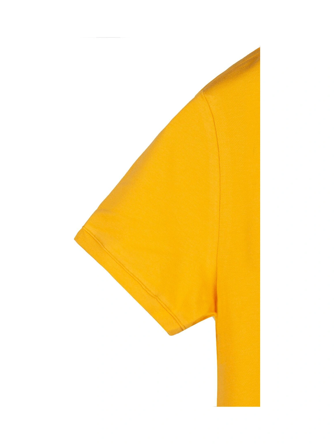 Veaven Erkek Hardal Yakası Kot Detaylı Polo Yaka T-shirt Hardal