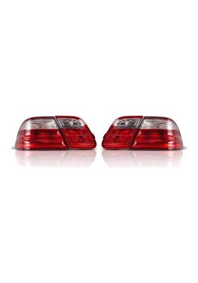 Mercedes Benz W210 2000-2002 Komple Stop Set 4ad Füme Sinyal Avg 2108208564 Wender