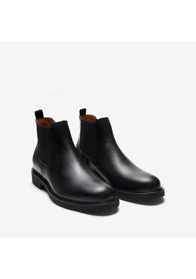 Nero Black Bot Erkek 449 Exton Vıenna Calf Leather siyah