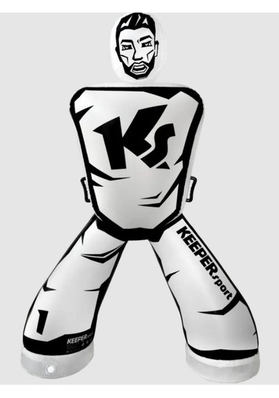 Keepersport Keeperdummy Pro Şişirilebilir Kaleci Antrenman Ekipmanı Siyah Çok Renkli