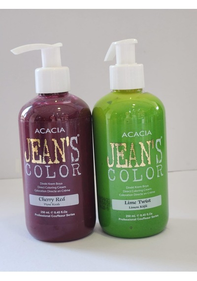 Acacia Jean's Color Limon Küfü - Vişne Kızılı Saç Boyası 2 x 250 ML