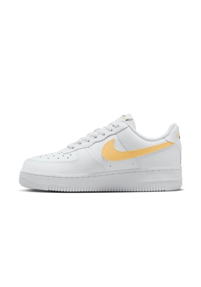 Nike Air Force 1 '07 White/melon Tint-black Unisex Sneaker Fq2742 100 Beyaz