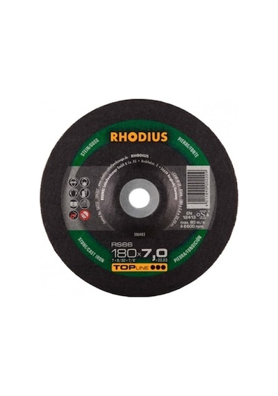 Rhodıus 200403 Rs66 180 7,0 Mm Taşlama Taşı Açık Bej