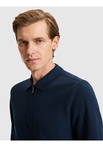 Pierre Cardin Lacivert Slim Fit Basic Sweatshirt 50334013-vr033