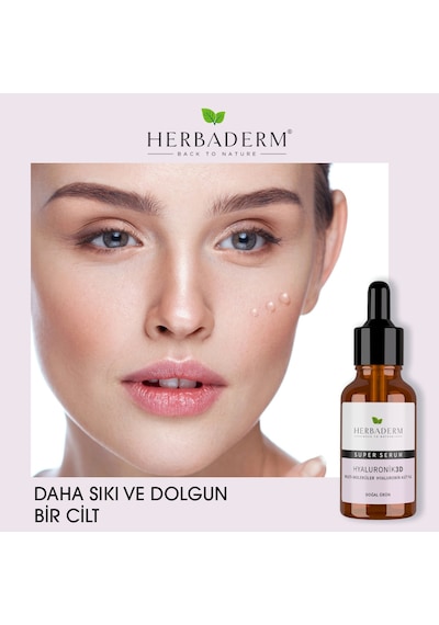 Herbaderm Superserum Hyaluronik 3D 30 Ml