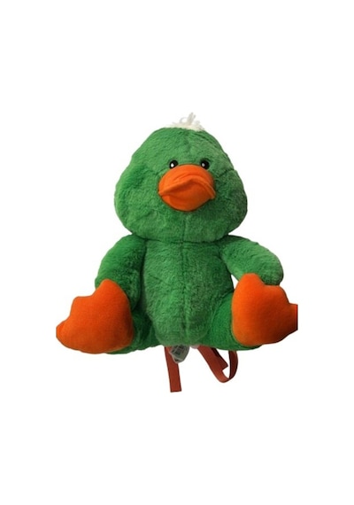Unicus Peluş Sırt Çantası Yeşil Ördek Uncs-1058 Çok Renkli