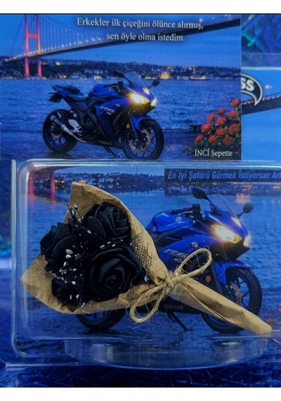 Erkekler İçin Aynalı Buket R25 Motorsiklet