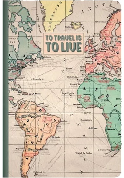 Legami A5 Çizgisiz Defter Travel K085791