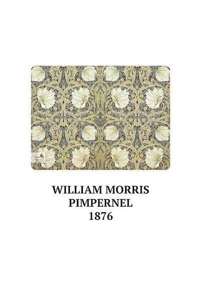 William Morris Defter Seti, The Kelmscott Collection, Çizgisiz, 64 Sayfa, 14x21cm, Çok Renkli, 4'lü