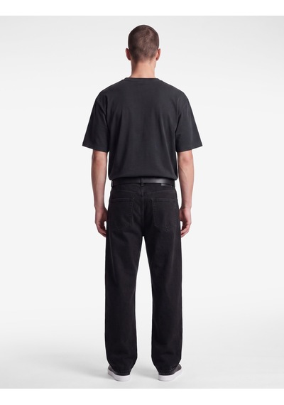Koton Pamuklu Bisiklet Yaka Kısa Kollu Basic Oversize Tişört Antrasit 7wam10086mk