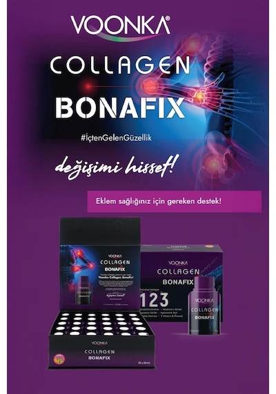 Voonka Collagen Bonafix 50 Ml - 30 Adet 3 Adet