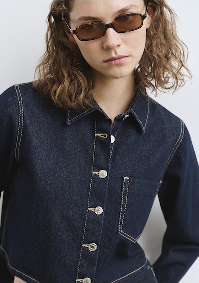 Mavi - Rinse Denim Gömlek 1211167-85481 Lacivert