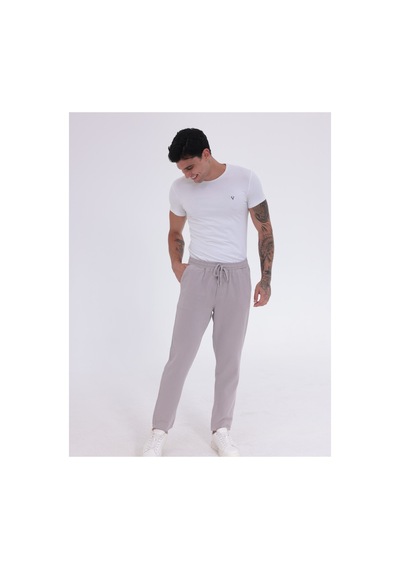 Blayn Jeans Erkek Regular Fit Gabardin Pantolon Günlük Rahat Kesim Klasik Erkek Pantolon Krem
