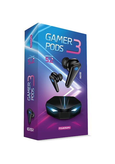 Powerway Gamer Pods 3 Bluetooth Led Işıklı Kulak İçi Oyuncu Kulaklığı