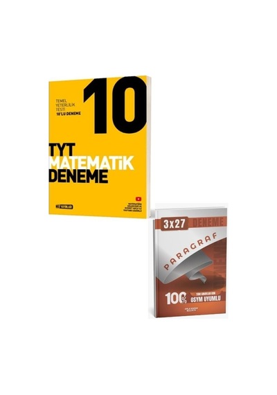 2027 Hız 2027 Tyt Matematik 10 Lu Deneme+ Anla Kazan Paragraf