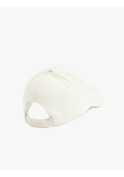 Koton Basic Kep Şapka Ekru 6sak40014aa