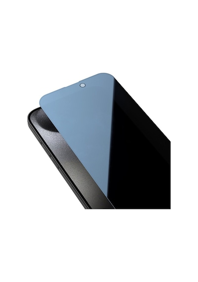 Ally Apple iPhone 15 Pro Uyumlu 3d Full Privacy Gizlilik Cam Ekran Koruyucu A