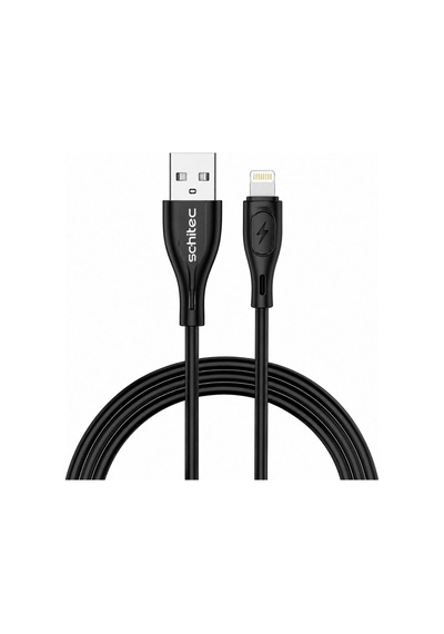 Schitec Usb-a To Lightning 30w Hızlı Data Ve Şarj Kablosu 1m Siyah Hg/c-09al 30 W