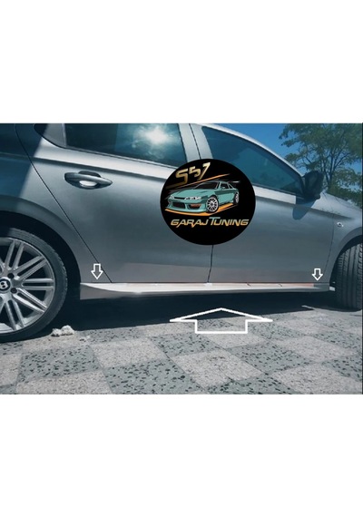 Citroen C-elysee - 301 Marşpiyel Takımı 2013-2022 Fiberglass Boyasız