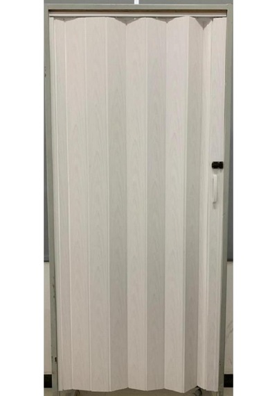 Akordeon Kapı Kibar Modeli, Akağaç Ahşap Desenli, 84x216cm
