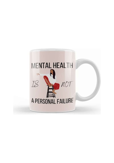 Mental Health İs Just As İmportant As Physical Health Kupa Bardak Porselen Karışık