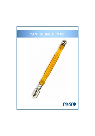 Plastik Saplı Cam Kesme Elması