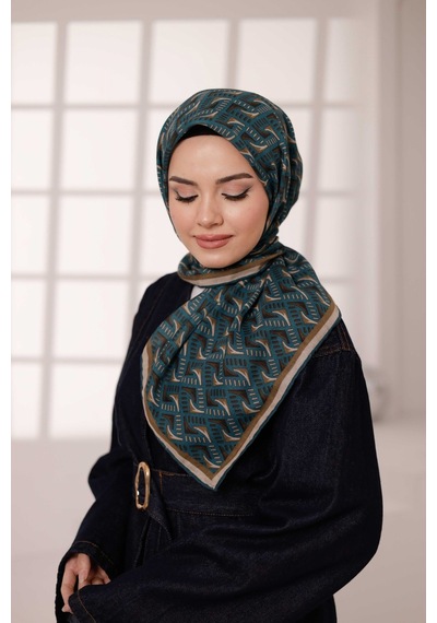 Mimiyum D S Model Soft Eşarp Zümrüt
