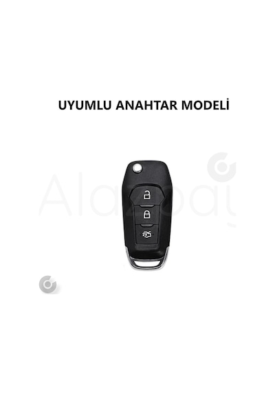 Ford Mondeo Kuga Focus Fiesta Puma Ranger Ecosport B Max C Max S Max Silikon Desenli Anahtar Kılıfı