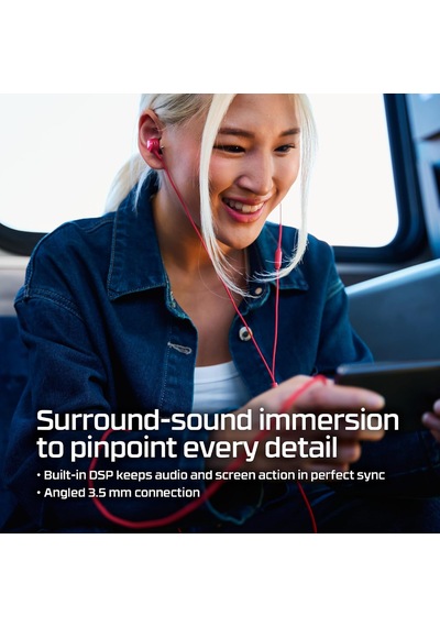 Cloud Earbuds Iıı S Kablolu Oyuncu Kulaklığı Kırmızı