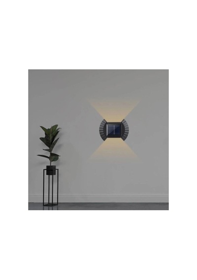1 Adet Noas Yl84 8001 S Led 5w Solar Aplik 3200k Gün Işığı Çok renkli