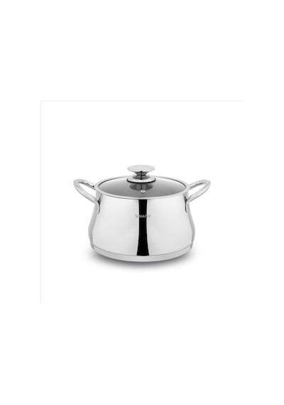 Schafer Caldron Çelik Çeyiz Seti-18 Parça-Inox