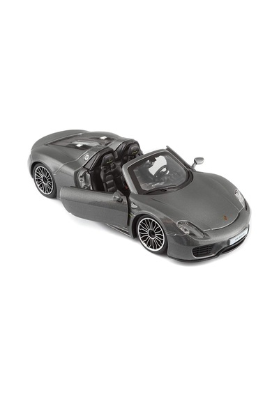 Burago 1/24 Ölçek Porsche 918 Spyder Model Araba Sarı
