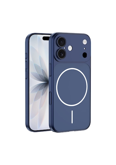 Apple Uyumlu iPhone 16 Kılıf 17 Görünümlü Kılıf Kamera Korumalı M-safe Şarj Özellikli Premium Pürüzsüz Şık Kapak Turuncu
