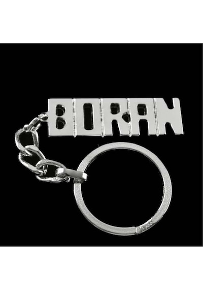 Boran - 93 - İsimli - Nazblsmm - Bay Anahtarlık Çok Renkli
