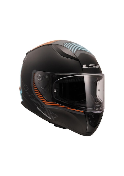 Ls2 Rapıd 2 Extra Motosiklet Kaskı Mat Gri - Neon - Turuncu