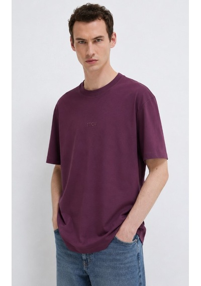 Mavi M0613102-70434 Mavi Baskılı T-shirt Erkek Tişort Bordo