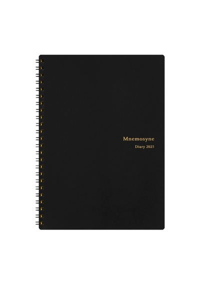 Mnemosyne Monatskalender 2025, Monatsplaner Mit Registerkarten, 21,6 X 14,7 Cm A5 , 1 Ea Mnd283-25 Çok Renkli