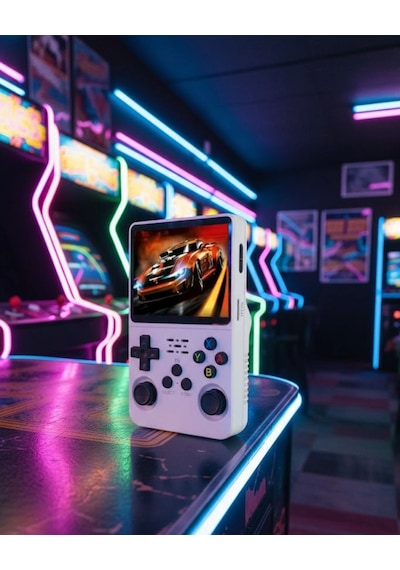 Mey İthalat Taşınabilir Retro Oyun Konsolu Geniş Ekran Ve Çoklu Emülatör Desteği